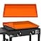 Cadyaw 28 Upgraded ExtraThick Silicone Griddle Mat for Blackstone 28 Inch Grill FullWrap High Lip AntiSlip GripFit FoodGrade Protection Grill Cover to Keep DirtPest Off Help Reduce Rust