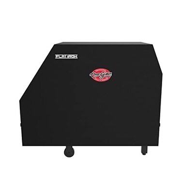Char-Griller CharGriller 8355 Flat Iron 3 Burner Outdoor Gas Griddle Grill Cover Black