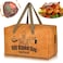 katoex BBQ Blanket for Resting Meat Insulated Brisket Resting Blanket for Smoking Reusable BBQ Meat Resting Bag with Handle Strap Wide Mouth for Large BrisketsPork ShouldersTurkeys 18in