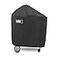 Weber Performer 22 Grill Cover Black Lightweight Tough Polyester Fabric WeatherResistant Designed for Performer Models with Folding Table Charcoal Kettle