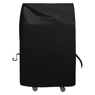i COVER Grill Cover 30in iCOVER Waterproof BBQ Covers for Two Burner Small Vertical Smoker Lightweight Easy OnOff Dustproof UVResistant Fit Grills with Collapsed Side Tables