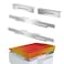 Sivsis Upgraded Wind Guards for 17 inch Blackstone Griddle Blackstone Griddle Accessories Magnetic 430 Stainless Steel Wind Screens Hold Heat Protect Flame Save Gas