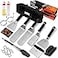R&Atilde;&frac14;K Blackstone Griddle Accessories Kit RK 20 PCS Flat Top Griddle Accessories Set with AntiScalding Long Handle Metal Spatula Griddle Scraper Cleaning Kit eCookbook for Blackstone and Camp Chef