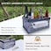 Rilltowpe BBQ SauceTools Storage Basket it more convenient for you to carry barbecue sauce tools outdoors on the beach and on barbecues and it is easier to store barbecue sauce tools