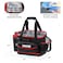 FRECOLSH Large BBQ Organizer with Molded Hard Base Compatible with Blackstone Outdoor Utensil Bag for Camping Picnic Tailgating Portable Cooking Accessories Tote Gift for Men