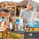JBBTOOL Grill Caddy with Paper Towel Holder BBQ Caddy for Outdoor Grill Picnic Condiment Utensil Storage Camping Essentials RV Tailgating Essentials Grilling Accessories Grilling Gifts for Men