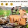 Hervimo BBQ Blanket for Resting Meat Insulated Meat Resting Bag for Moisture Retention and Tender BBQ HeavyDuty Meat Blanket with Wide Mouth Design for Briskets Pork Shoulders Steaks