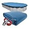 Pool Mate 12 x 18 ft Classic Blue Winter Oval Pool Cover for Above Ground Pools 4 ft Overlap 16 x 22 ft Cover Size Solid 8 x 8 Scrim 236 ozyd2 Style 3512184PM