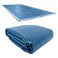 Pool Mate 25 x 45 ft Classic Blue Winter Pool Cover for Inground Pools 5 ft Overlap 30 x 50 ft Cover Size Solid 8 x 8 Scrim 236 ozyd2 Style 352545RPM