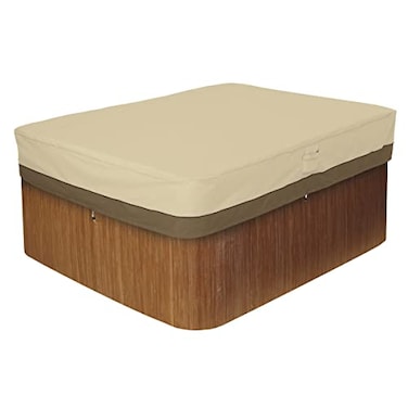 Classic Accessories Veranda WaterResistant 94 Inch Rectangular Hot Tub Cover Patio Furniture Covers
