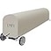 Woanger Heavy Duty Pool Solar Reel Cover Waterproof UV Resistant Inground Swimming Pool Solar Reel Roller Blanket18 FtBeige
