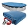 Robelle 16 x 32 ft Heavy Duty Blue Winter Oval Pool Cover for Above Ground Pools 4 ft Overlap 20 x 36 ft Cover Size Solid 8 x 8 Scrim 236 ozyd2 Style 3516324