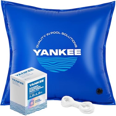 Yankee Pool Pillow Yankee 4x4 Pool Pillow for Above Ground Pools Pool Pillow for Closing Winter Extra Durable 04 mm PVC 27 Gauge Winter Pool Pillow 4x4 ft