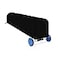 Izzybang 14 Feet Pool Reel Set Cover Winter Waterproof Inground Swimming Pool Protective Heavy Duty Solar Blanket Reel Roller Covers Protector Upgrade Black
