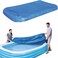 Beita Rectangular Pool Cover Above Ground Pool Covers Inflatable Pool Cover for Swim Centers Size 120 in x 72 in 305 cm x183 cm
