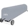 Woanger Heavy Duty Pool Solar Reel Cover Waterproof UV Resistant Inground Swimming Pool Solar Reel Roller Blanket18 FtGray
