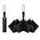 Cuby UV Sun Umbrella Compact Folding Travel Umbrella Auto Open and Close for Windproof Rainproof 99 UV Protection Parasol with Black AntiUV CoatingBlack