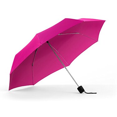 ShedRain Umbrellas Rain Essentials Manual Compact Hot Pink One Size