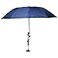 CHOOSEU HVAC Umbrella With Magnetic Base Kit with Adjustable Universal Clamp Folding Umbrella Portable And Convenient Stay Cool and Dry For Outdoor Repair Working52 WidthBlue