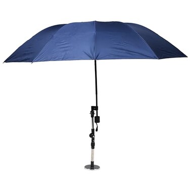 CHOOSEU HVAC Umbrella With Magnetic Base Kit with Adjustable Universal Clamp Folding Umbrella Portable And Convenient Stay Cool and Dry For Outdoor Repair Working52 WidthBlue