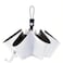 FDJASGY DBA UV Sun Umbrella Compact Auto Open Close Folding for Rain Travel Women Men Blocking UV 9998 White