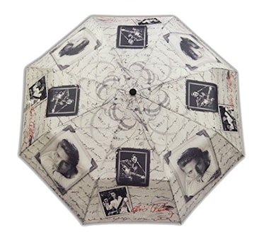 Midsouth Products Elvis Presley Foldable Umbrella Frames with Letters