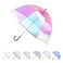 Totes Kids Pinch Proof Bubble Umbrella with Enhanced Visibility