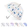totes Kids Clear Bubble Umbrella with Dome Canopy Lightweight Design Wind and Rain Protection Umbrella Shark Kids 38 Canopy