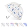 totes Kids Clear Bubble Umbrella with Dome Canopy Lightweight Design Wind and Rain Protection Umbrella Shark Kids 38 Canopy