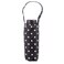 Totes Micro Mini Manual Compact Umbrella NeverWet technology Colorful dots on black 38 arc Coverage