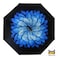 MRTLLOA 404956 Inch Oversize Windproof Inverted Reverse Upside Down Umbrella Golf Size Rain Umbrella Double Layer CShaped Handle for Men Women and Kids Blue Daisy 49 Inch