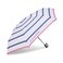 Samsonite Compact Auto OpenClose Umbrella One Size WhiteBluePink Stripe