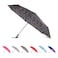 Totes Auto OpenClose Windproof Ultimate Compact Umbrella with UV and Water Repellent Protection