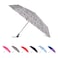 Totes Auto OpenClose Windproof Ultimate Compact Umbrella with UV and Water Repellent Protection