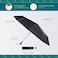 Totes Auto OpenClose Windproof Ultimate Compact Umbrella with UV and Water Repellent Protection