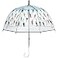 Maad Raining Men Clear Bubble Dome Umbrella Perfect White Elephant Gift or Birthday Gift Modern Acrylic Handle Aluminum Frame AutoOpen Spacious Canopy Outdoor Use Umbrella
