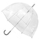 totes Womens Clear Bubble Umbrella Transparent Dome Coverage Large Windproof and Rainproof Canopy Ideal for Weddings Proms or Everyday Protection Clear
