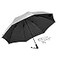 EuroSCHIRM Swing Liteflex UltraLight Weight Trekking Umbrella 375 Width Fixed Fiberglass Shaft Silver UV Protective