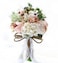 SSSOY Wedding Romantic Bouquet Bride Bridal Bouquets Bridesmaid Bouquet Artificial Flowers Valentines Day Party