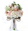 SSSOY Wedding Romantic Bouquet Bride Bridal Bouquets Bridesmaid Bouquet Artificial Flowers Valentines Day Party
