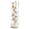 Nearly Natural Cymbidium Orchid Artificial Arrangement in Tall Cylinder Vase