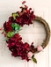 DuHouse 87 Silk Hydrangea Artificial Flower Heads with Stems Fake Hydrangeas Flowers for DIY Wedding Centerpiece Home DecorPack of 6 Burgundy