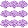Tigeen 100 Pcs Hydrangea Artificial Flowers Bulk 748 Inch Artificial Hydrangeas with Removable Stems Faux Flowers Wedding Decor for Home Garden Party Decoration DIY Project Lavender