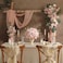 Garisey Artificial Flowers Combo for DIY Wedding Bouquets Combo Centerpieces Arrangements Party Bridal Baby Shower Home DecorationsBlush Pink