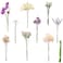 Floroom Artificial Greenery Stems Box Set 45pcs with 9 Kinds of Faux Greenery Flowers Picks for DIY Bridal Bouquets Wedding Floral Arrangement Table Centerpieces Lavender Gold