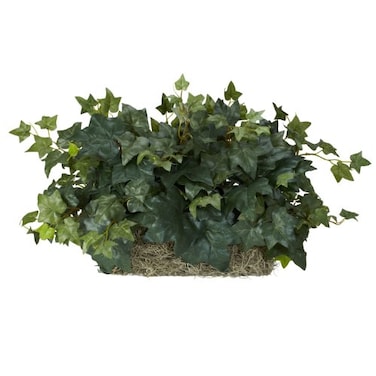 Nearly Natural Ivy Ledge Plant Set on Foam Silk Plant