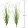 FeiLix 20PCS Artificial Plants OutdoorArtificial Shrubs Fake Tall GrassArtificial Faux Greenery StemsFake Plants Artificial Grass Plant Onion Grass UV Resistant for Indoor Decor 20 Green