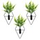 Neiteli 3 Pcs Wall Plants Artificial DecorBoho Wall DecorHome Office Living Room Wall DecorEucalyptus