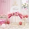 Serwalin Hot Pink Blush Pink Pampas Grass Decor 177 Inch 6pcs Faux Pampas Artificial Pampas Grass for Wedding Table Centerpieces Decoration