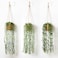 Mokof 3 Pack Artificial Hanging Plants in Boho Handwoven Baskets for Living Room Bedroom Bathroom Wall Shelf Decor